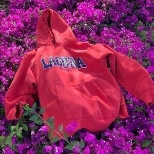 Vintage 80s laguna beach hoodie oc California